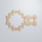 Ekena Millwork Medium Cordova Decorative Fretwork Wood Wall Panels, Alder, 23 1/8"W x 15 3/8"H x 3/8"T WALW16X16X0375CRVAL - alternate 5